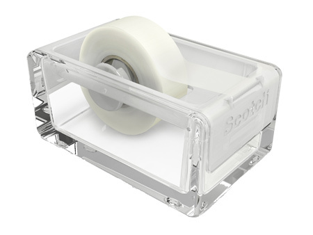 Teippiteline Scotch lasinen 1rll Magic teippiä 19mmx33m