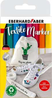 Tekstiilikynä värisarja 8kpl