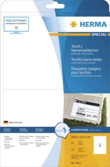 Tekstiilitarra Herma 4413 valk