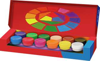 Tempera/Guassivärit 12 väriä