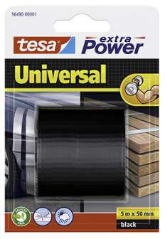 Tesa kangasteippi 50 mm x 5m Extra Power Universal musta