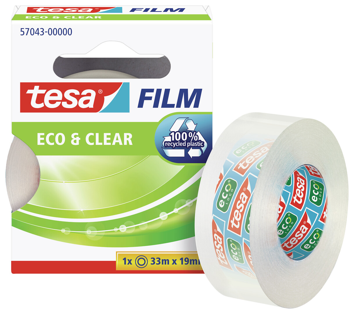 Tesa EcoClear teippi 19mm 33m
