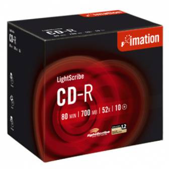 Tietolevy Imation CD-R 700 MB 52x Lightscribe V1.2 10kpl/pak