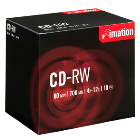 Tietolevy Imation CD-RW 700MB 4x-10x,  80min