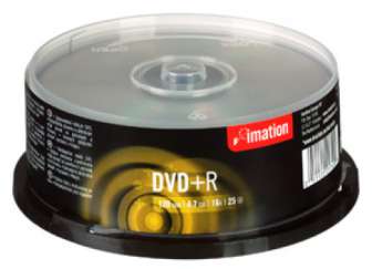 Tietolevy Imation DVD+R 4,7GB 16x, 25 kpl Spindle