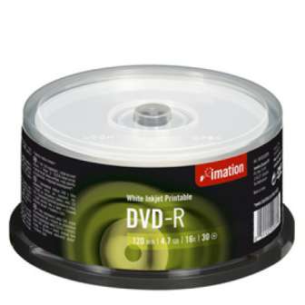 Tietolevy Imation DVD+R 4,7GB 16x, 30 kpl Spindle Printable