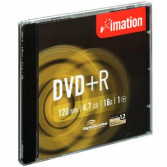 Tietolevy Imation DVD+R 4,7GB 16x Lightscribe V.1.2 5kpl/pak