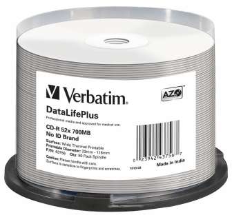 Tietolevy Verbatim CD-R 700MB