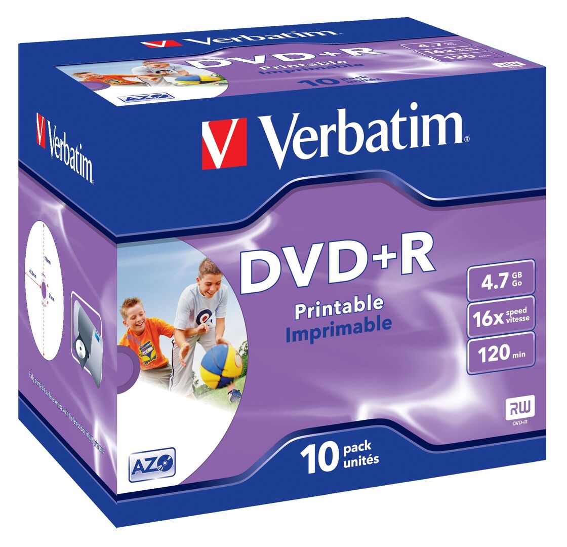 Tietolevy Verbatim DVD+R 4,7GB
