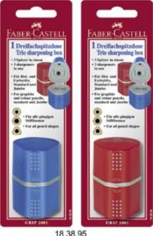 Tölkkiteroitin Faber-Castell Grip, kolmiomainen blisterissä