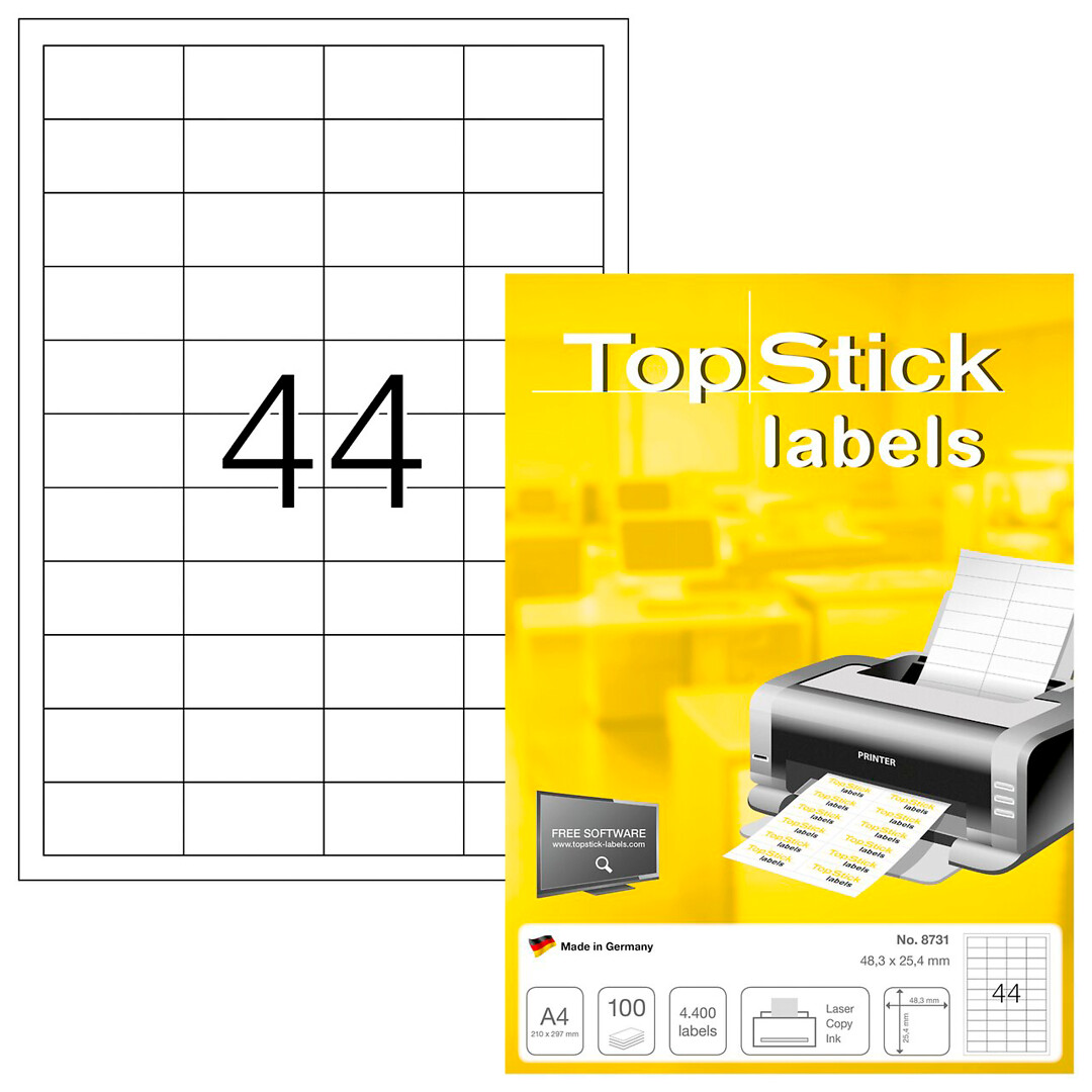 Top Stick 8731 A4/44-osainen