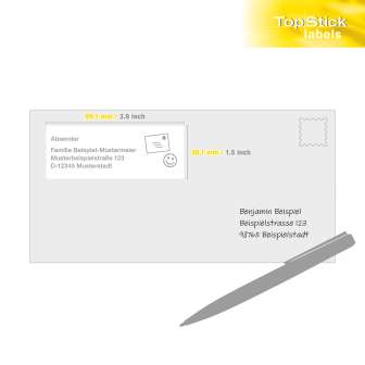 Top Stick 8757 A4/14-osainen