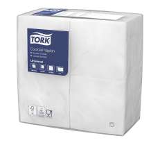 Tork lautasliina valkoinen.