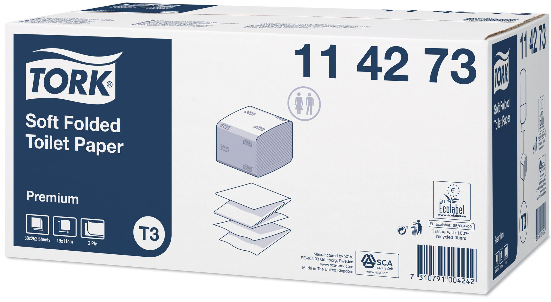 Tork T3 Premium Soft arkitettu