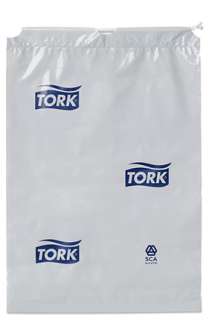 Tork roskapussi 5 L valkoinen B3 50pss/rll 10rll/ltk