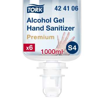 Tork S4 käsihuuhde geeli 6x1L