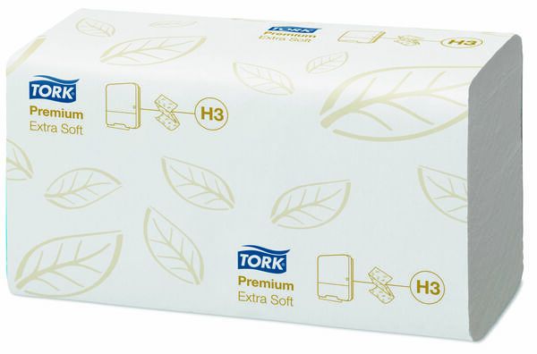 Tork H3 Premium Extra Soft Singlefold käsipyyhe