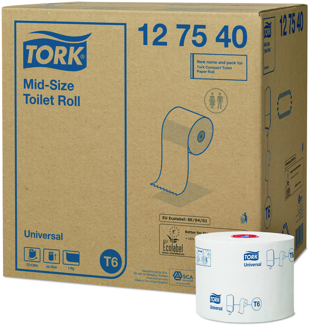 Tork Soft Mid-Size WC-paperi