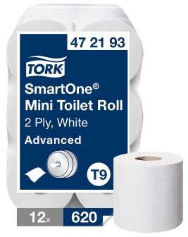 Tork T9 SmartOne Mini WC-paperi