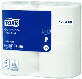 Tork WC-paperi 448 arkkia/rll