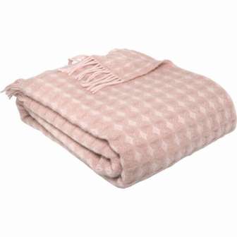 Torkkupeitto vaaleanpunainen 130x170cm,