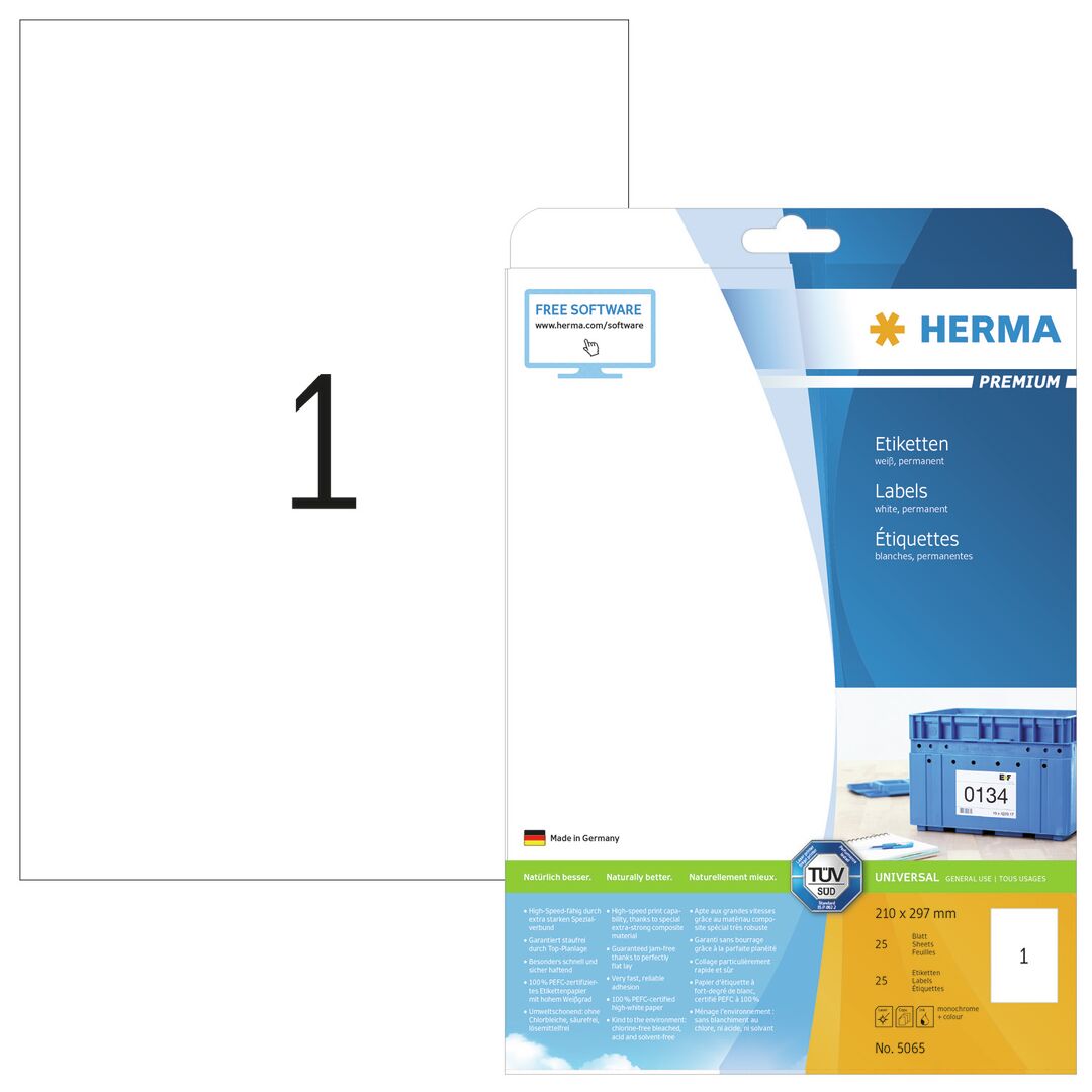 Herma Premium 5065 A4/1-os