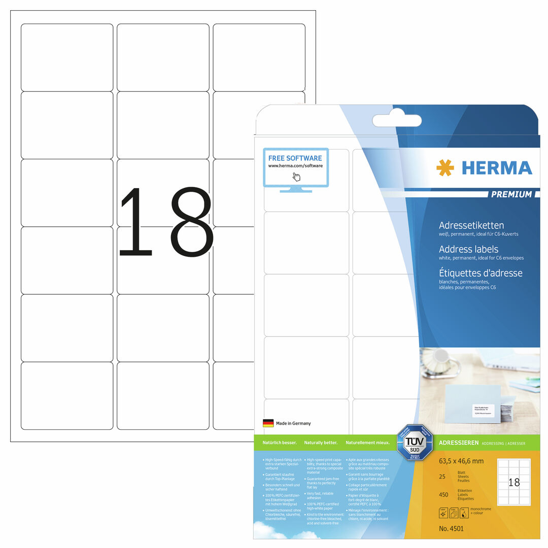 Tulostustarra Premium 4501