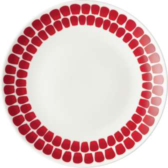 Tuokio lautanen 26cm punainen