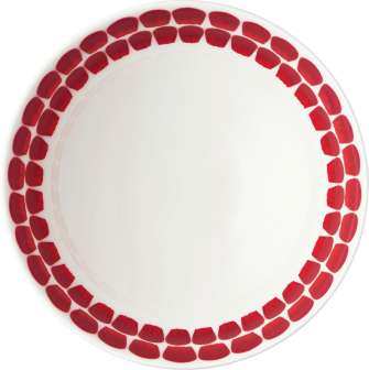 Tuokio syvä lautanen 18cm punainen