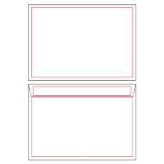 Kirjekuori Turva C4 valkoinen