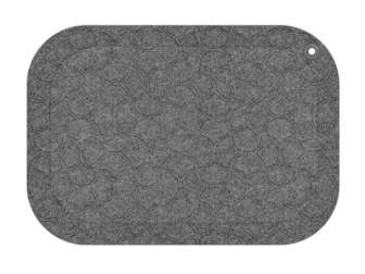 Työpistematto StandUp harmaa