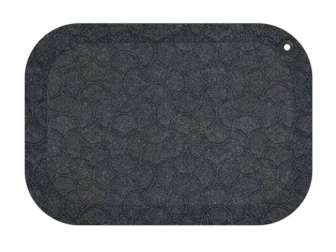 Työpistematto StandUp musta