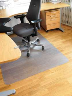 Työpistematto Standard, lattia ja mattosuoja 1200x1500 mm