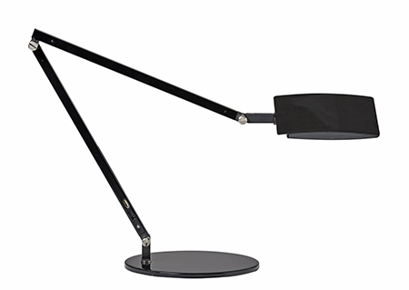 Työpistevalaisin Divo Led musta