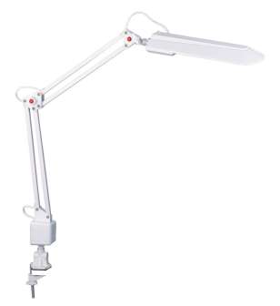 Työpistevalaisin jousivarsi.