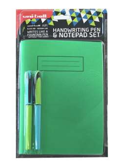 uni-ball Air kynä+vihkopakkaus