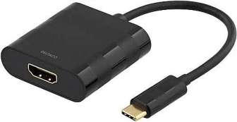 USB-C uros -HDMI naaras-sovitin