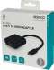 USB-C uros -HDMI naaras-sovitin