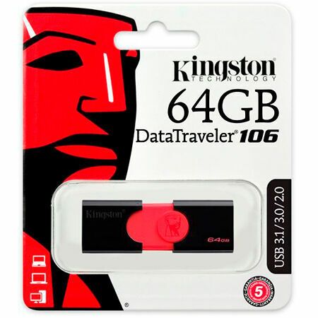 Kingston USB muisti DT106 64GB