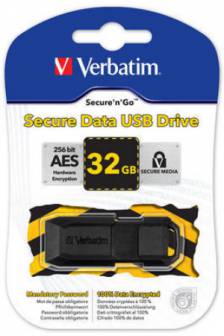 USB muisti Verbatim Secure 32 GB Secure Data (AES)
