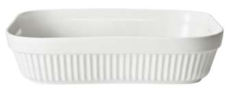 Uunikokki lasagnevuoka 2,5l, valkoinen