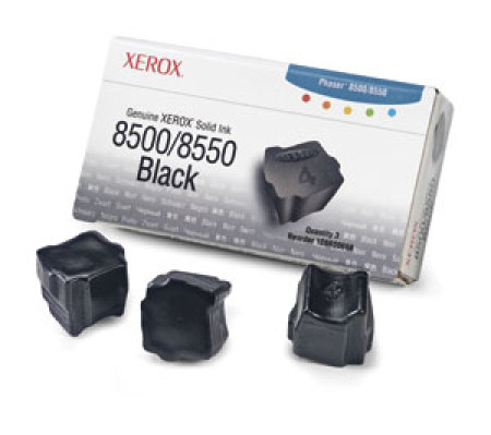 Vahaväri Xerox 108R00668 Phaser 8500/8550 musta (3 kpl)