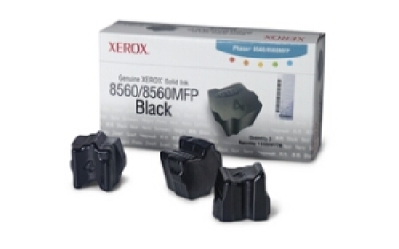 Vahaväri Xerox 108R00726 Phaser 8560/MFP musta (3 kpl)