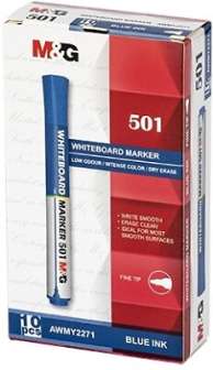 MG 501 valkotaulukynä 1-3 mm pyöreä