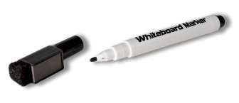 Valkotaulukynä 2mm ohut runko