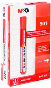 MG 501 valkotaulukynä 1-3mm pyöreä