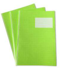 Värikäs kouluvihko A5/20 lime