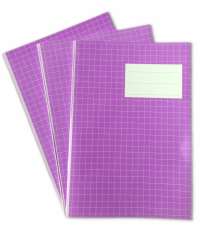 Värikäs kouluvihko A5/20 violetti