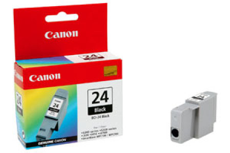 Värikasetti Canon BCI-24Bk BubbleJet S200/S200x/300 musta