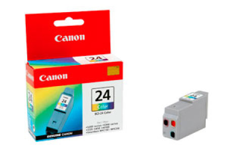 Värikasetti Canon BCI-24C BubbleJet S200/200x/300 3-väri